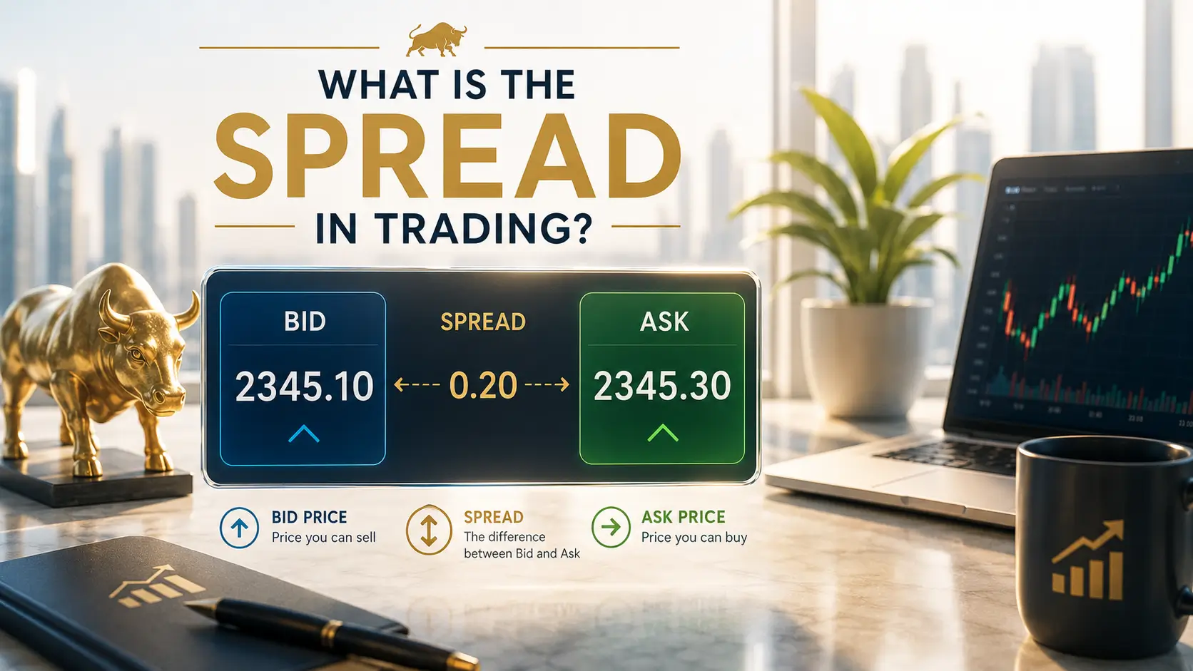 Spread Trong Giao Dịch Là Gì? Giải Thích Giá Bid, Ask và Chi Phí Vào Lệnh